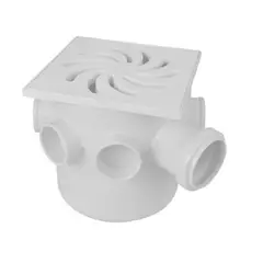 Amanco - Caixa Sifonada Grande Quadrado Branco 150x150x50cm