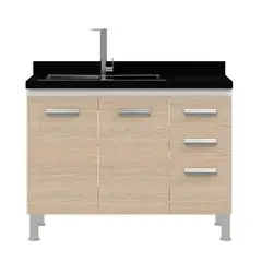 Cerocha - Gabinete Alfa Berlin 55X120cm Bege