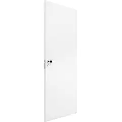Vert - Folha de Porta Lisa Madeira Solida Branco UV Acabado 210x82x3,5cm Standard