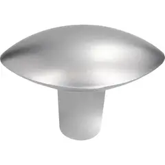 Fixser - Botão Cromo Fosco 33mm