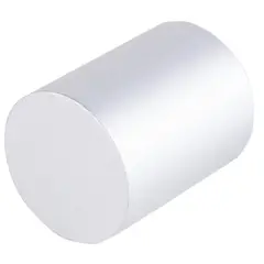 Fixser - Botão Nodizado Alumínio Fosco 20mm