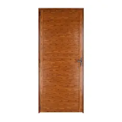 Esquadrisul - Porta Lambri Fechadura Alumínio Cerejeira Esquerda 210x80x6cm Fortsul