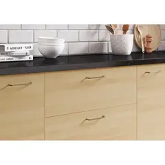 Fixser - Alça Cromo Fosco 128mm