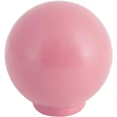 Fixser - Puxador para Móveis Botão 2,9cm Rosa