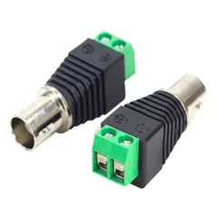 Dualcomp - Adaptador Borne X Bnc F com 4 Peças