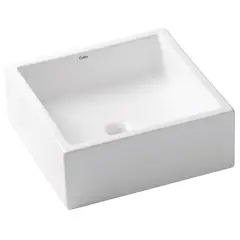 Celite - Cuba de Apoio Quadrada Q5 35x35cm Branco