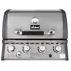 Mr Beef - Churrasqueira a Gás de Embutir com 4 Queimadores Aço Inox
