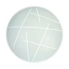 Nacional Iluminação - Plafon Cuiabá Redondo 15W Bivolt Branco