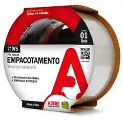 Adere - Fita Empacotamento 48mmx50m Transparente