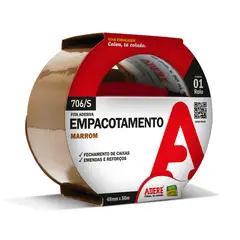 Adere - Fita Empacotamento 48mmx50m Marrom