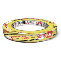 Adere - Fita Crepe Automotiva 18mmx40m Amarelo