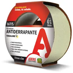 Adere - Fita Antiderrapante 50mmx5m Neon