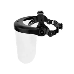 Delta Plus - Protetor Facial 8" CC Jabre Preto e Transparente