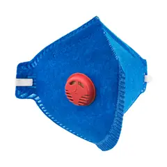 Delta Plus - Mascara Pff1 Valvulada Pro Agro Azul Vermelho