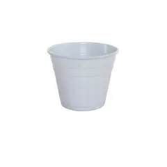 Alumínios Vulcão - Vaso para Plantas em Alumínio Branco m 14x11cm