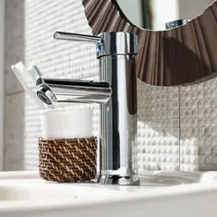 Sensi Dacqua - Monocomando Banheiro Bica Baixa Milan Cromado Sensi D'acqua