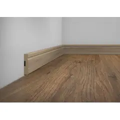 Eucatex - Rodapé 70x2400x12mm Estilo 7 Madeirado