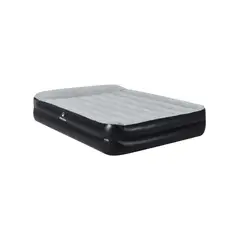 Klimber - Colchão Aeroluxe Queen com Bomba Elétrica 203x152x46cm Preto e Cinza 220V
