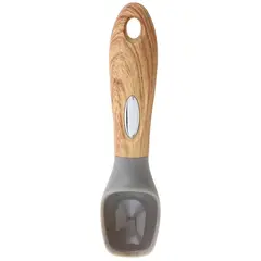 Just Home Collection - Concha de Silicone para Sorvete de Madeira