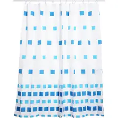 Just Home Collection - Cortina para Box Mosaico 180x178cm Colorido