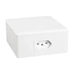 Steck - Caixa de Sobrepor Box com Tomada Sem Disjuntor SPR2000 Pratika Box