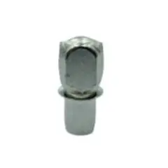 Foxmix - Suporte para Prateleira de Metal com Bucha 5mm Zincado