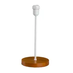 Illumina - Abajur Base Fina 30cm 110/220V Natural