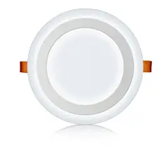 Elgin - Luminária de Embutir Redonda LED 6W 3W 6500K 6500K
