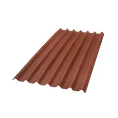 Onduline - Telha Fibrovegetal Stilo 200cmx95cmx3mm Vermelho