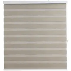 Just Home Collection - Cortina Dia/noite Blackout 160x165cm Bege