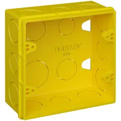 Fortlev - Caixa Embutir Caixa De Luz 4X4 Verde