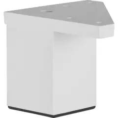 Fixser - Pé Quadrado ABS 40x60mm Branco