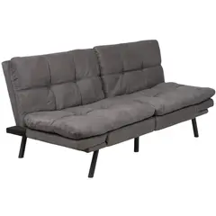 Just Home Collection - Sofá Cama 3 Lugares Moscou Cinza 182X82X86Cm