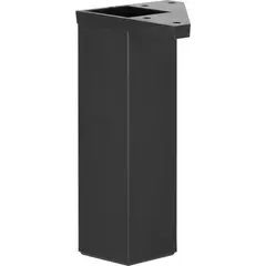 Fixser - Pé Quadrado ABS 40x150mm Preto