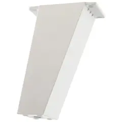 Fixser - Pé Inclinado ABS 120mm Branco