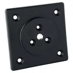 Fixser - Plataforma para Pés de Madeira Reto Preto