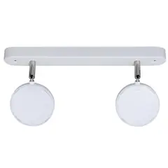Just Home Collection - Spot Bianco com 2 Lâmpadas Led 11W Branco