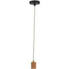 Just Home Collection - Pendente Decorativo Metal 1 Luz E27 Dourado