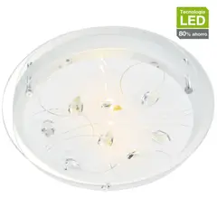 Just Home Collection - Plafon Led Diamond 31cm Branco