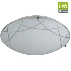 Just Home Collection - Plafon Led Agata 30cm Branco