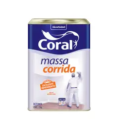 Coral - Massa Corrida 25Kg Branco