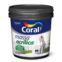 Coral - Massa Acrilica Branco 25Kg