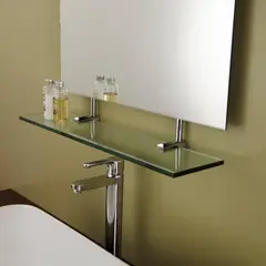 Sensi Dacqua - Espelho com Prateleira de Vidro 100x80