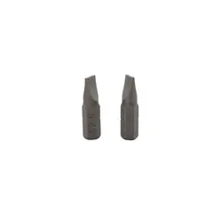 Bauker - Bit para Parafusadeira Tipo Fenda 1" 6mm com 2 Peças Naturais Cinza