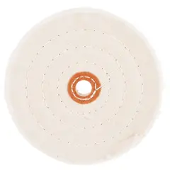 Bauker - Roda De Polimento 6" Branco
