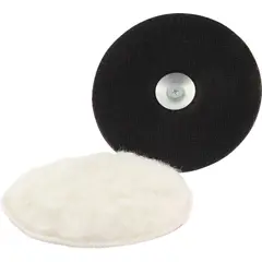Bauker - Disco De Borracha Para Polimento Com Velcro