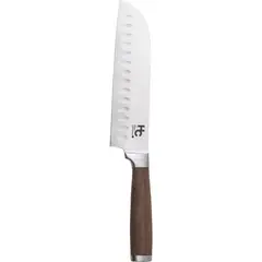 Just Home Collection - Faca Santoku 7" Cabo de Madeira