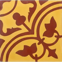 Cimartex - Ladrilho Hidráulico Vinca 20x20cm Decorado