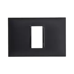 Legrand - Placa Pialplus+ Preto 4X2 1 Posto