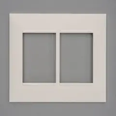 Legrand - Placa Pialplus+ Branca 4X4 6 Postos